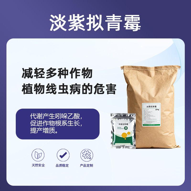 生物菌系列--淡紫拟青霉替代农药，根结线虫防治生物农药
